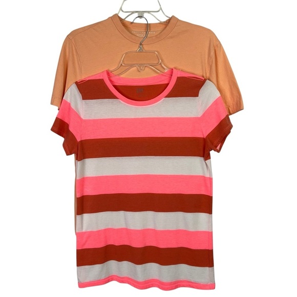 GAP Tops - Gap/American Eagle Outfitters Women’s Pullover Shirts Sz XS Lot/2 Multi Colors